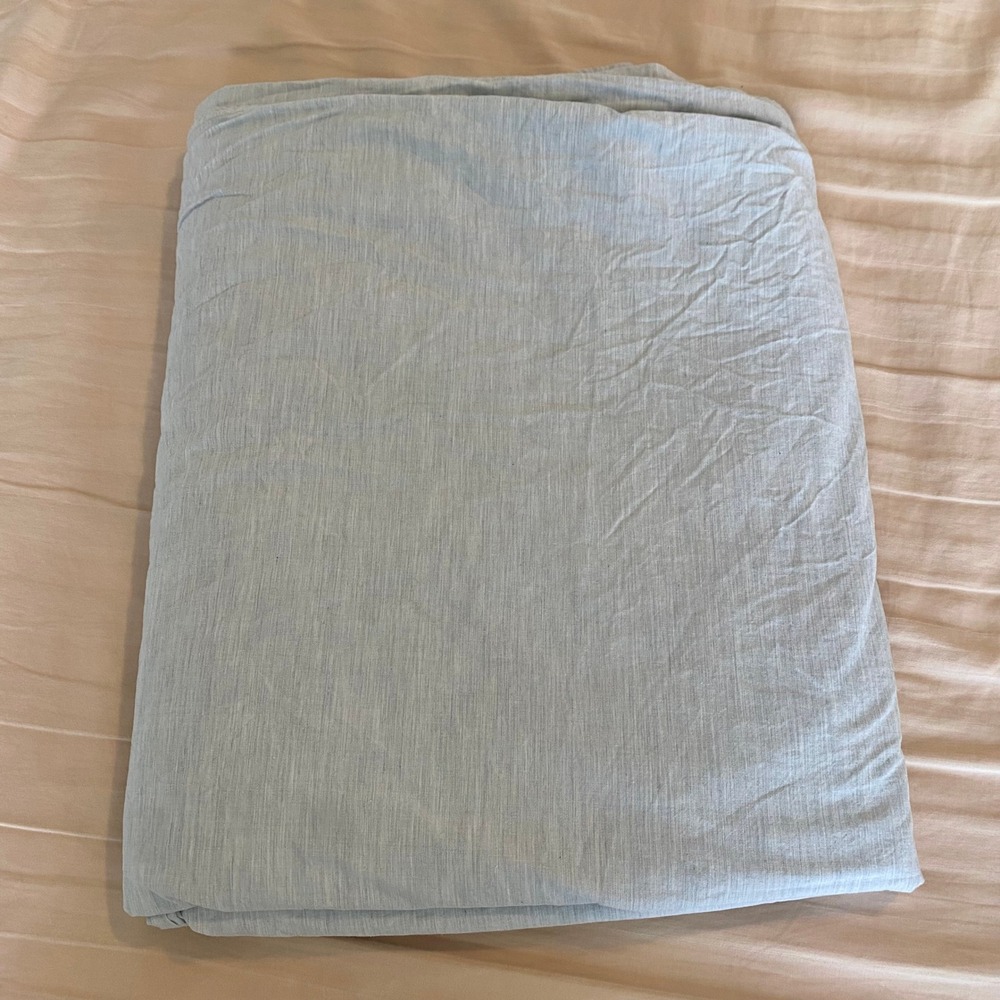 Pottery Barn 100% Organic Cotton Twin Duvet Cover